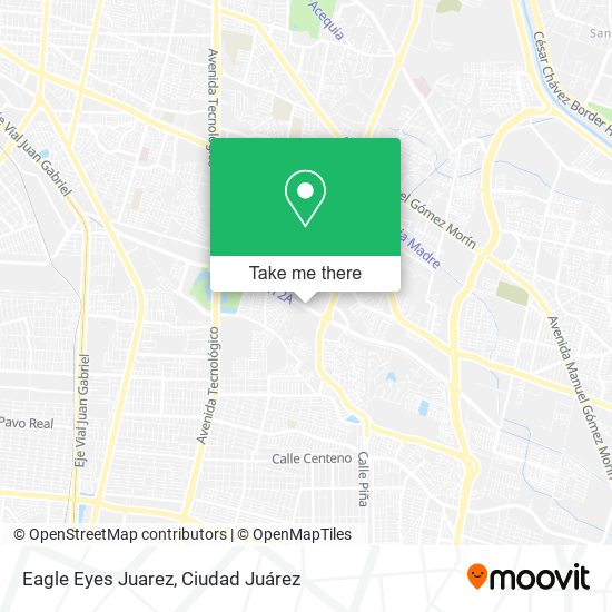 Mapa de Eagle Eyes Juarez