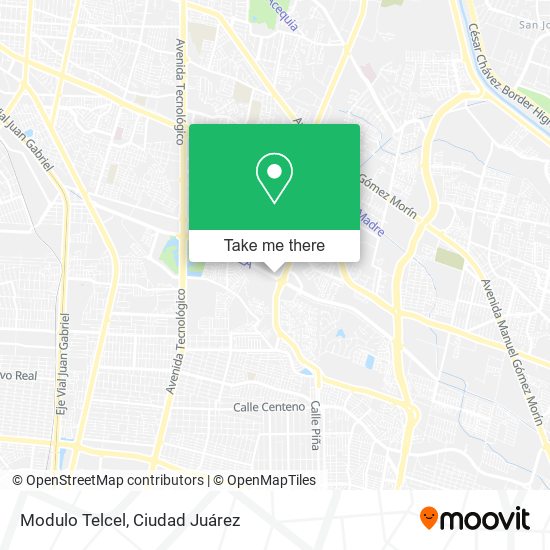 Modulo Telcel map