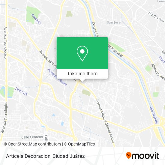 Articela Decoracion map