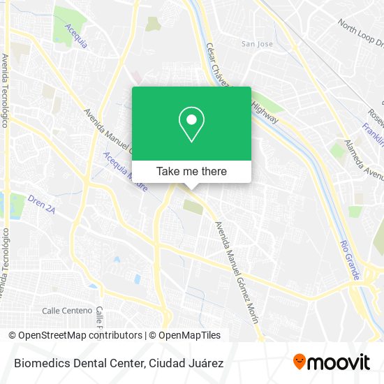 Biomedics Dental Center map