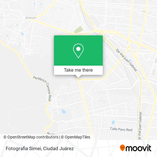 Fotografia Simei map