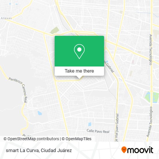 smart La Curva map