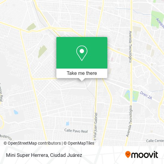 Mapa de Mini Super Herrera