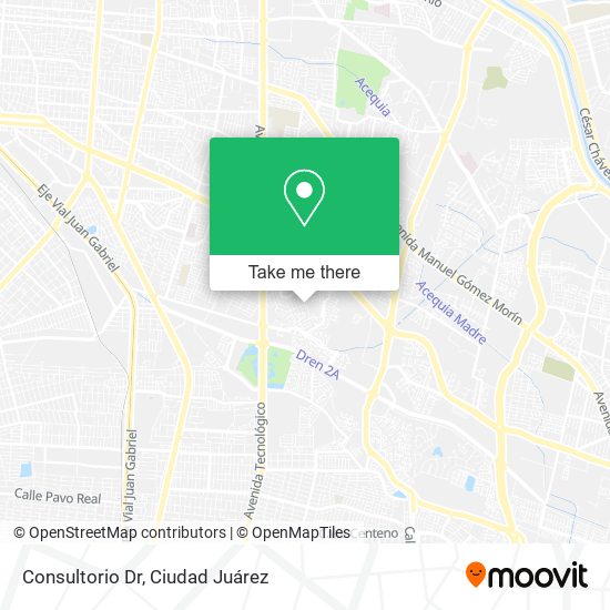 Consultorio Dr map