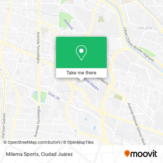 Milema Sports map