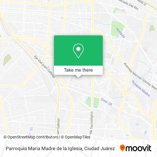 Parroquia Maria Madre de la Iglesia map