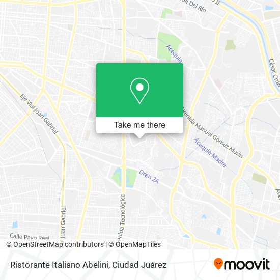 Ristorante Italiano Abelini map