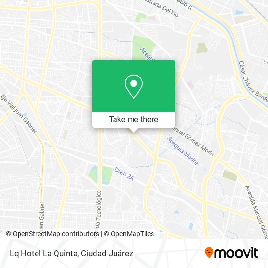 Lq Hotel La Quinta map