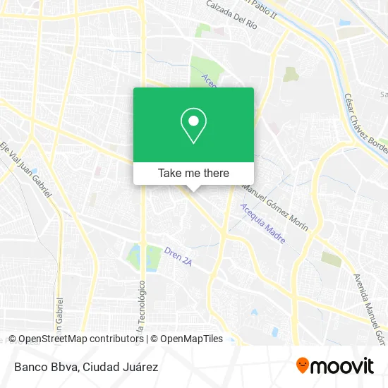 Mapa de Banco Bbva