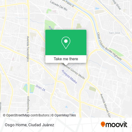 Osgo Home map