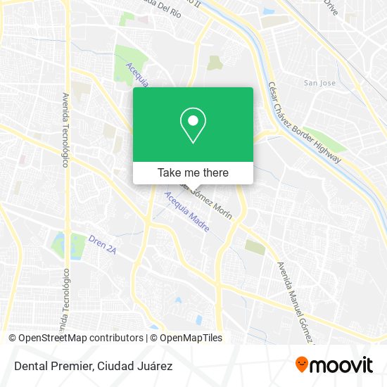 Mapa de Dental Premier