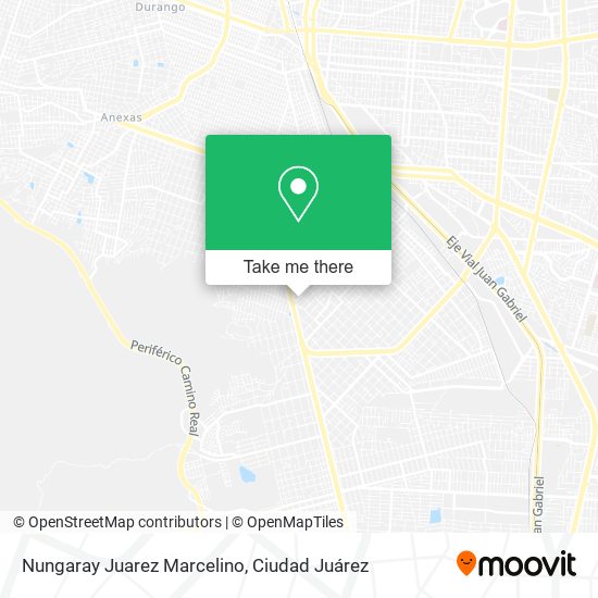 Mapa de Nungaray Juarez Marcelino
