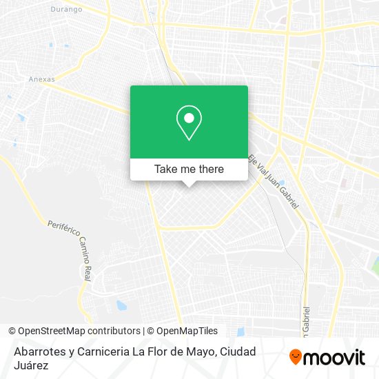 Abarrotes y Carniceria La Flor de Mayo map