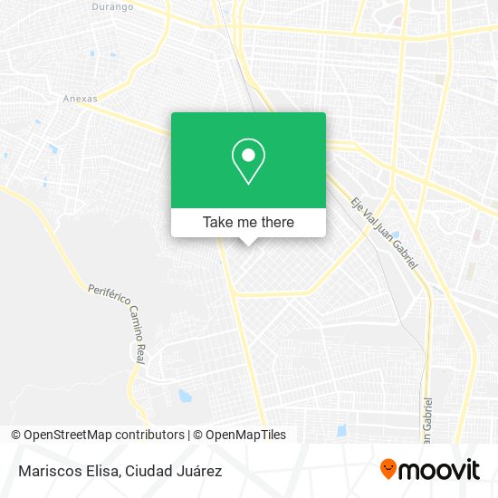 Mariscos Elisa map