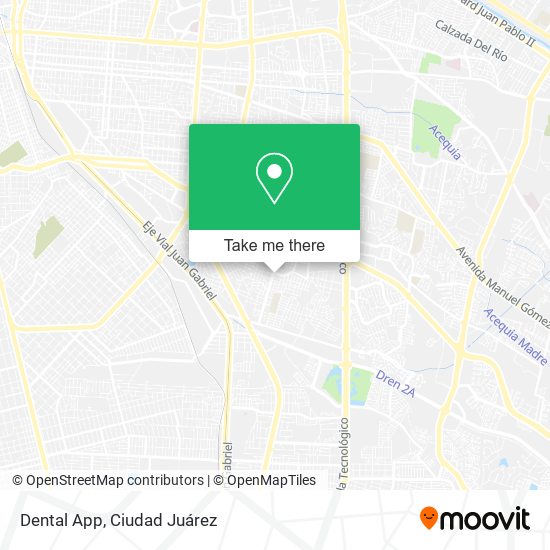 Mapa de Dental App