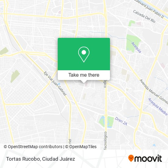 Mapa de Tortas Rucobo