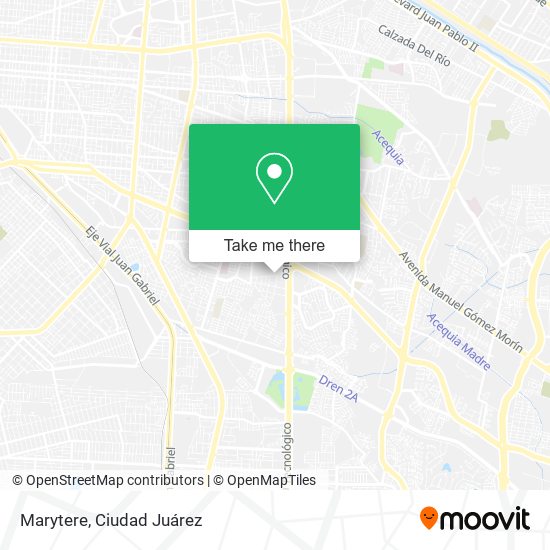 Mapa de Marytere