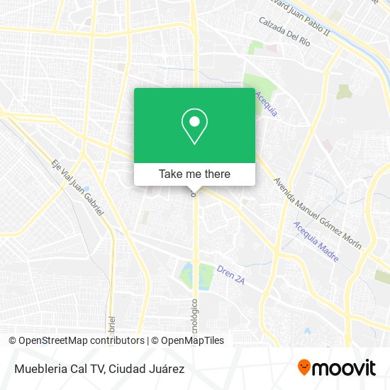Muebleria Cal TV map
