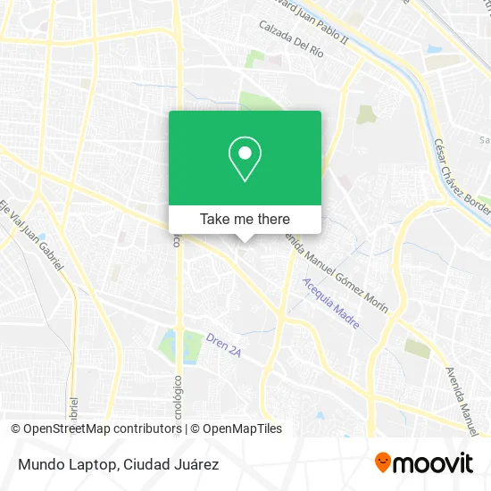 Mapa de Mundo Laptop
