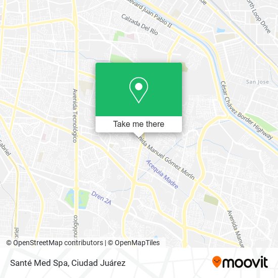 Santé Med Spa map