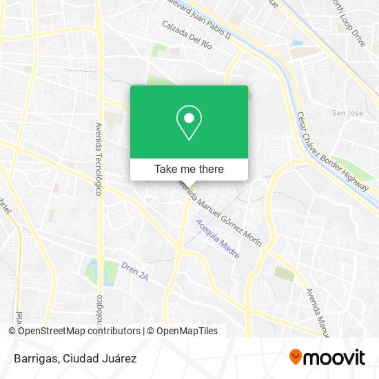 Mapa de Barrigas