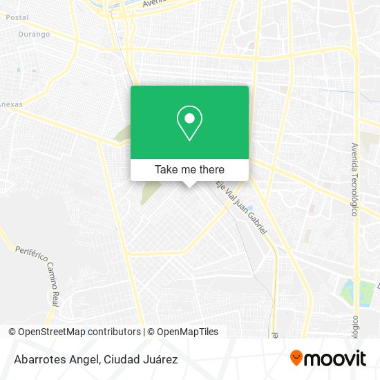 Abarrotes Angel map