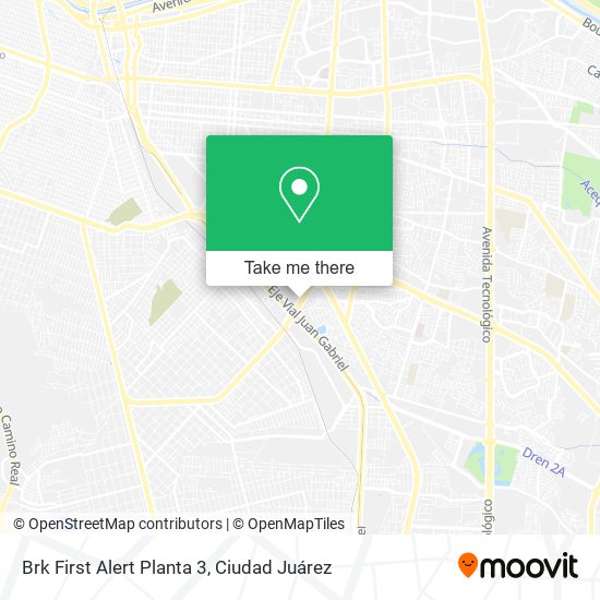 Brk First Alert Planta 3 map