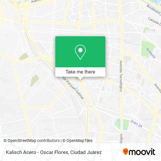 Kalisch Acero - Oscar Flores map