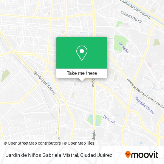 Jardin de Niños Gabriela Mistral map