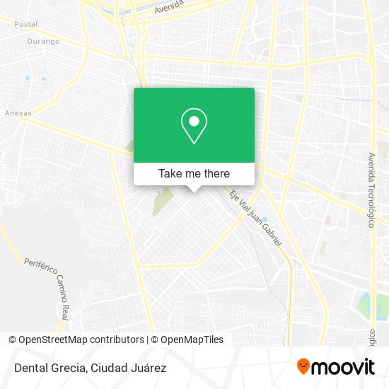 Dental Grecia map