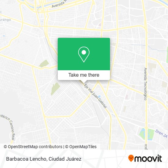 Mapa de Barbacoa Lencho