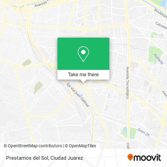 Mapa de Prestamos del Sol