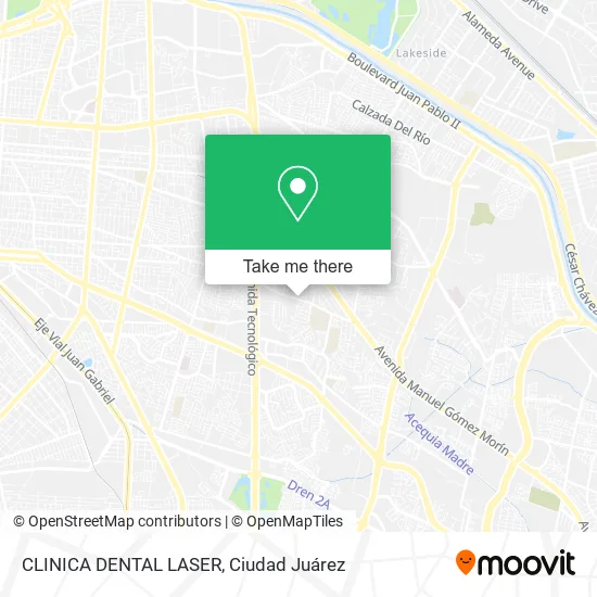 CLINICA DENTAL LASER map