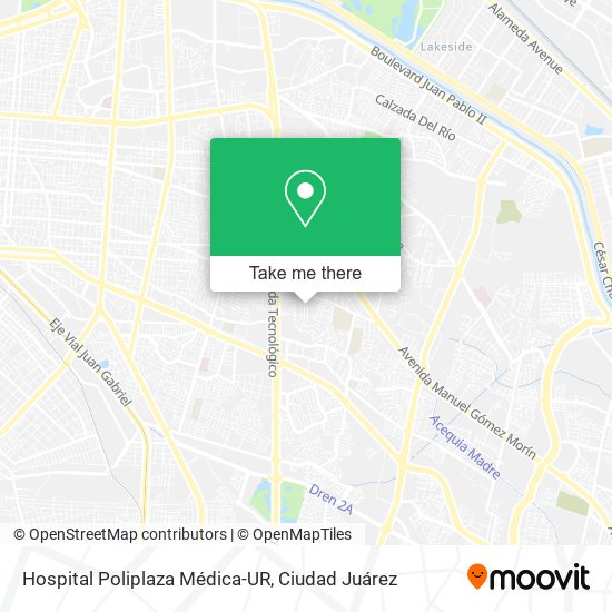Hospital Poliplaza Médica-UR map