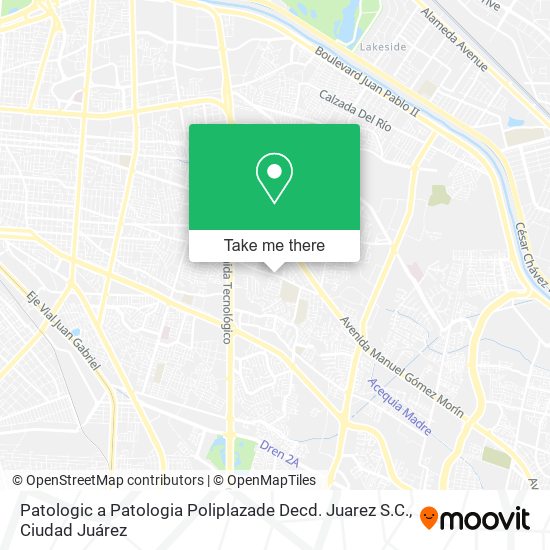 Mapa de Patologic a Patologia Poliplazade Decd. Juarez S.C.