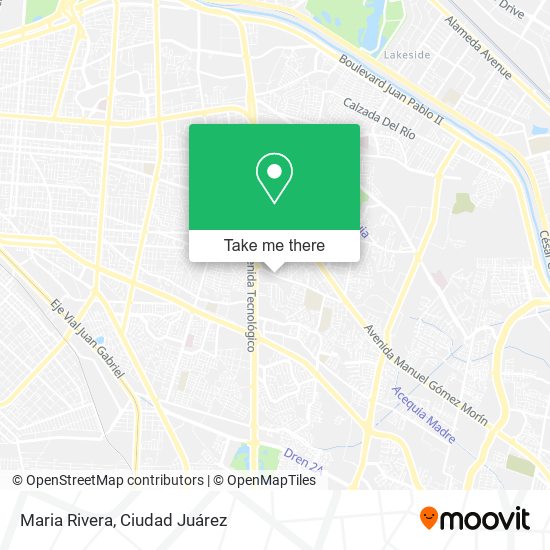 Mapa de Maria Rivera