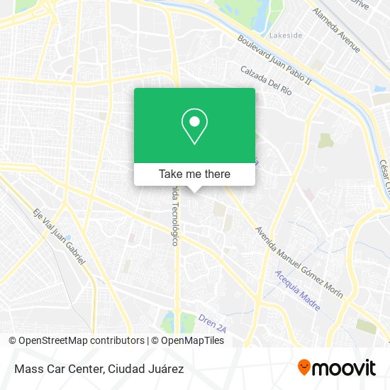 Mass Car Center map
