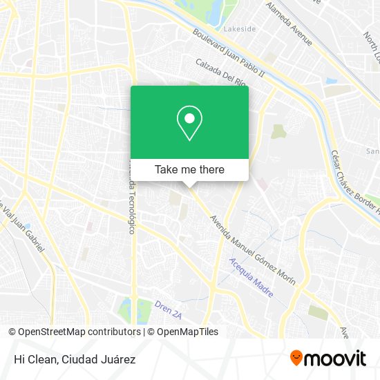 Mapa de Hi Clean