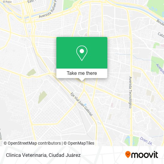 Clinica Veterinaria map