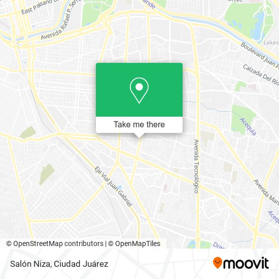Mapa de Salón Niza