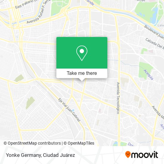 Mapa de Yonke Germany