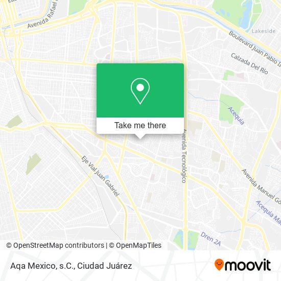 Aqa Mexico, s.C. map