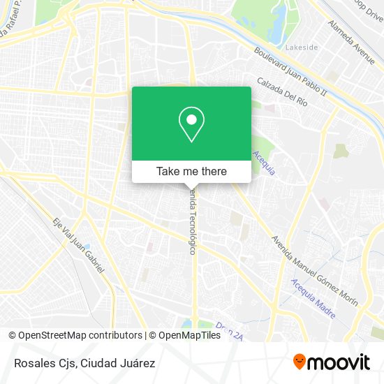 Mapa de Rosales Cjs