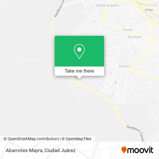 Abarrotes Mayra map
