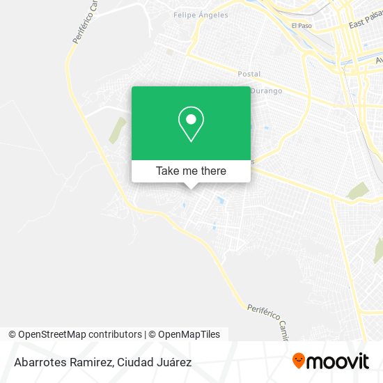 Abarrotes Ramirez map