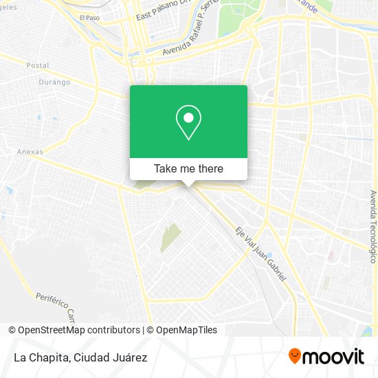 Mapa de La Chapita