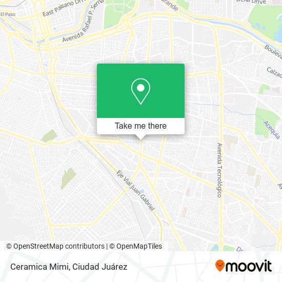Mapa de Ceramica Mimi