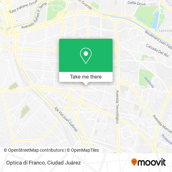 Optica di Franco map