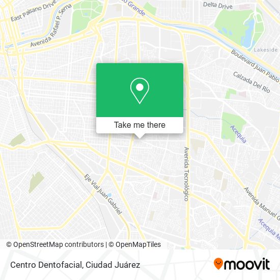 Centro Dentofacial map