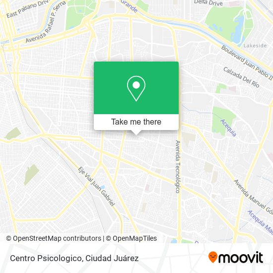 Centro Psicologico map